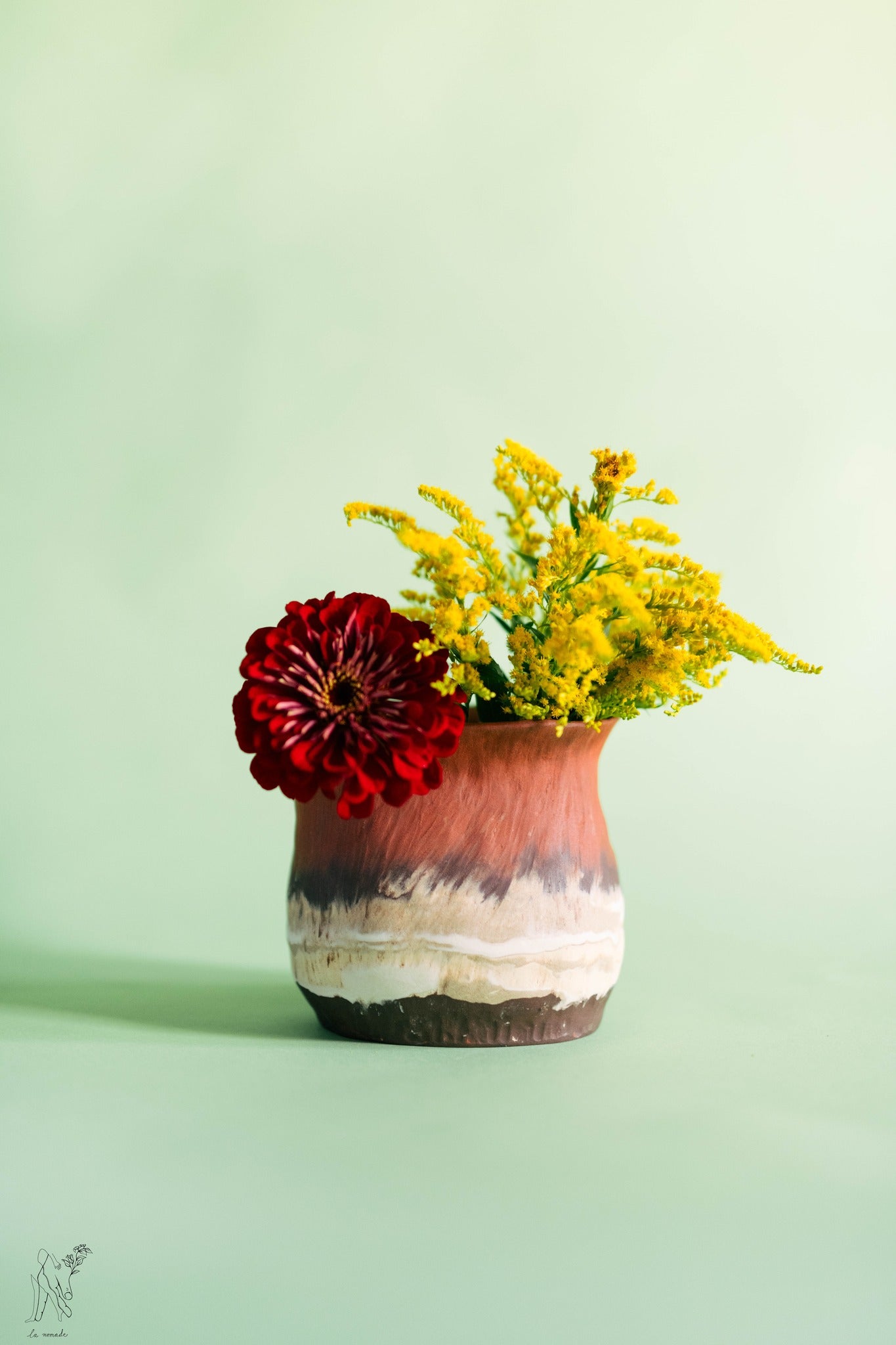 Le vase 'Coulis de falaises'